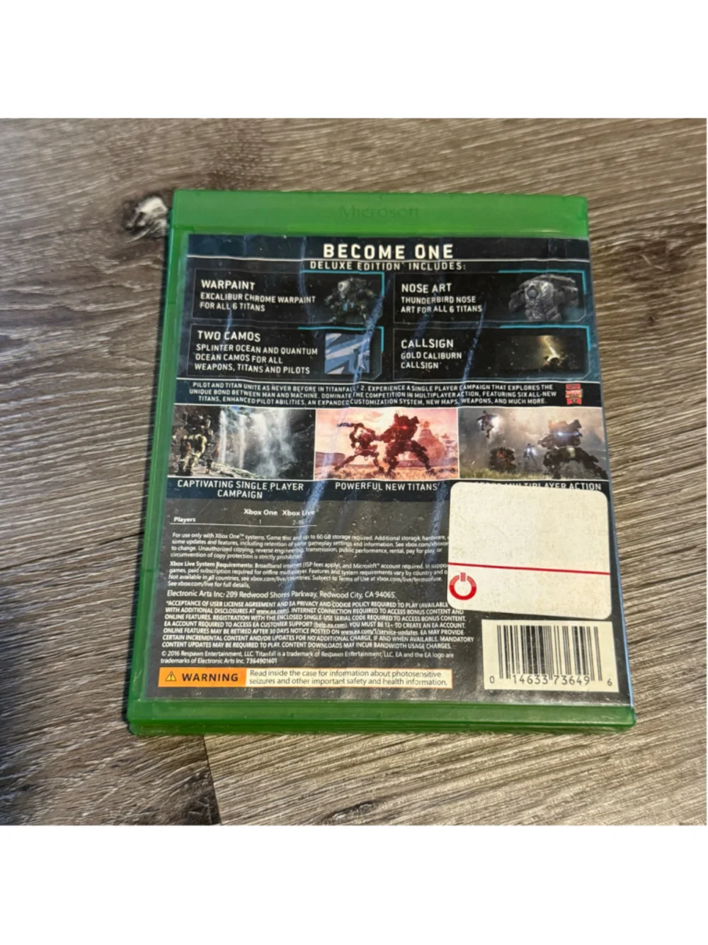 Electronic Arts Titanfall 2 Deluxe Edition Xbox One Video Game